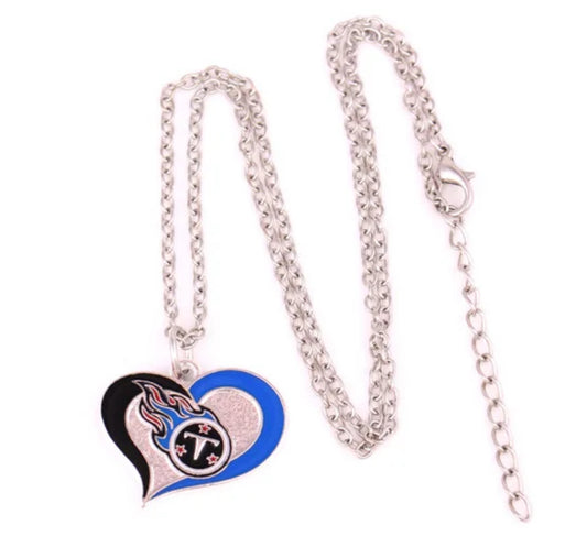 NFL Team Logo Drop Oil Necklaces - Wear Your Pride